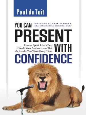cover image of You Can Present with Confidence